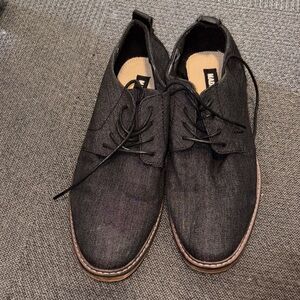 Classic Black Oxford Shoes by Unknown Brand